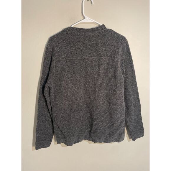 Men's Toad & Co Breithorn Sweater Gray Pullover Crewneck Wool Blend Medium - Picture 4 of 6